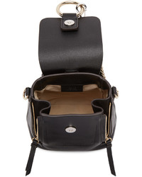 Chloé Black Mini Faye Backpack