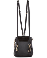 Chloé Black Mini Faye Backpack