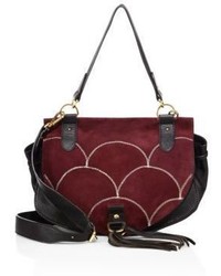 See by Chloe Collins Suede Leather Saddle Bag