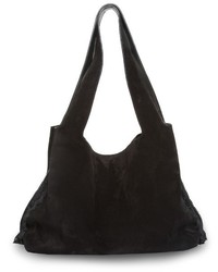 The Row Duplex Fringed Sides Suede Bag
