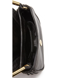 Diane von Furstenberg Mini Suede Leather Saddle Bag