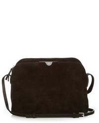 The Row Multi Pouch Suede Cross Body Bag
