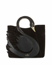 Kate Spade New York On Pointe Swan Handle Bag Black