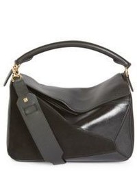 Loewe Suede Leather Puzzle Bag