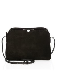 The Row Suede Multi Pouch Shoulder Bag