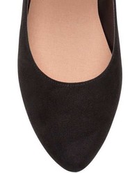H&M Ballet Flats With Ankle Straps