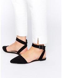 Asos Collection Lake Two Part Ballerinas