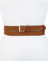 Frame Double Wrap Suede Leather Belt