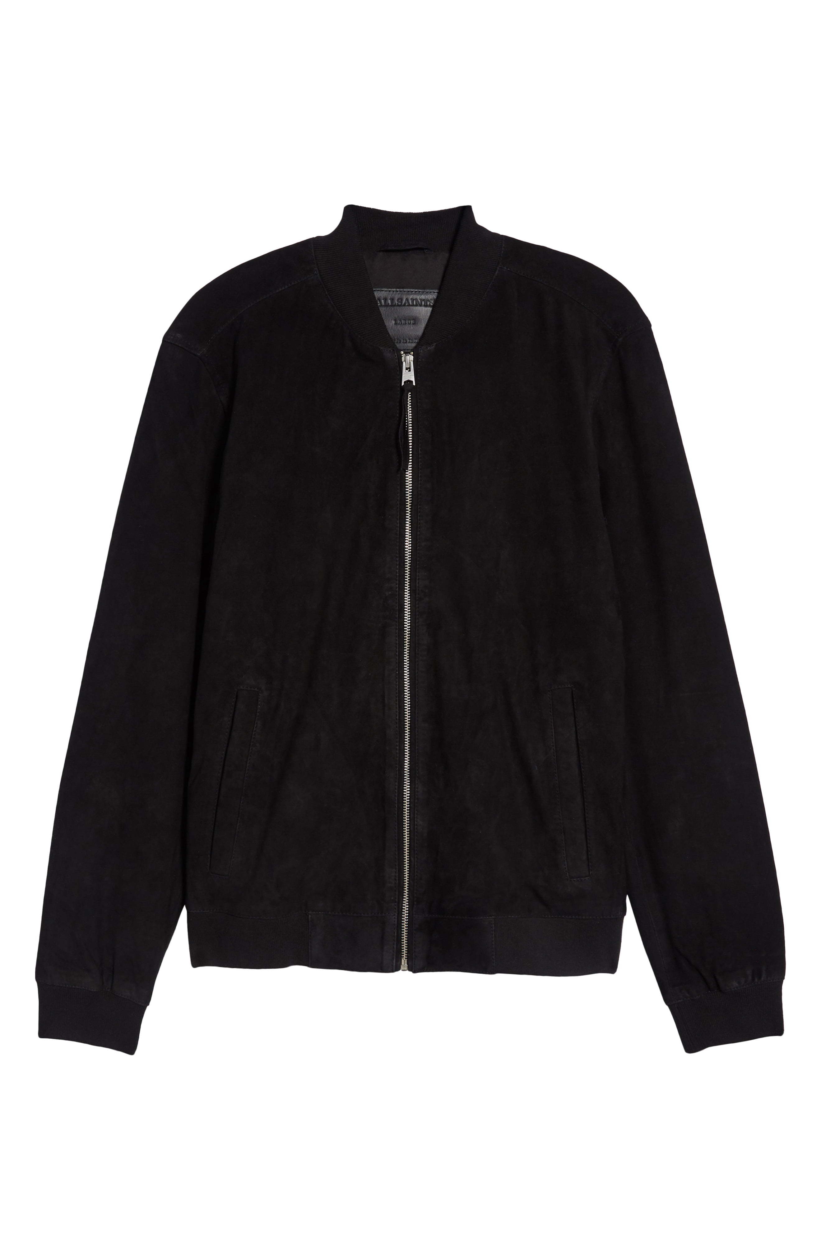 AllSaints Ronan Leather Bomber Jacket, $459 | Nordstrom | Lookastic