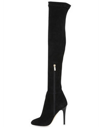 Jimmy Choo 110mm Turner Stretch Suede Boots