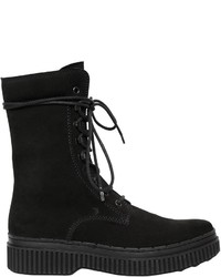 Tod's 30mm Suede Combat Boots