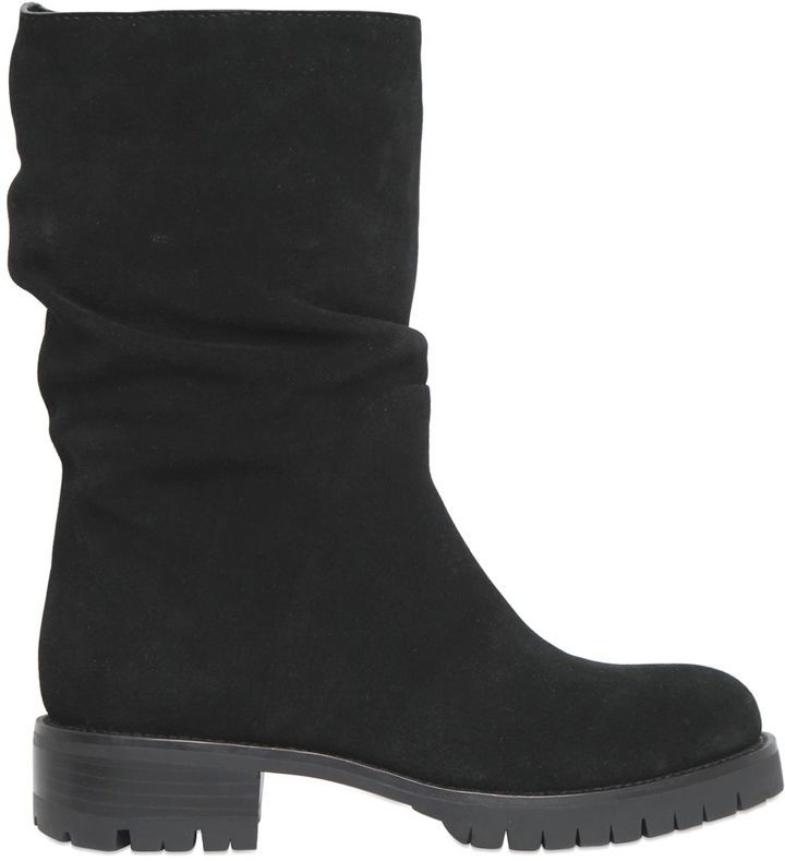 dkny suede boots