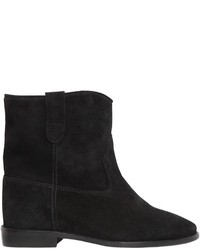 Isabel Marant 70mm Crisi Suede Wedges Boots