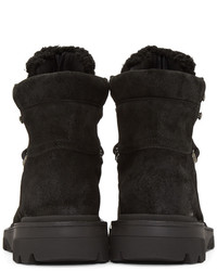 Moncler Black Egide Boots