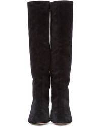 Isabel Marant Black Suede Robby Boots