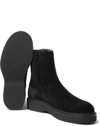 Lanvin Brushed Suede Boots