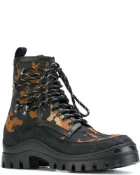 DSQUARED2 Camouflage Chunky Boots