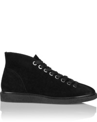Alexander Wang Emmanuel Lace Up Suede Ankle Boots