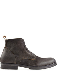 Fiorentini+Baker Fiorentini Baker Distressed Suede Lace Up Boots