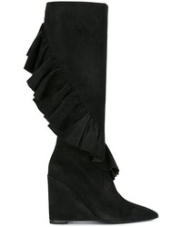 J.W.Anderson Ruffled Wedge Boots