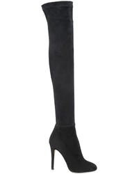 Jimmy Choo 110mm Turner Stretch Suede Boots