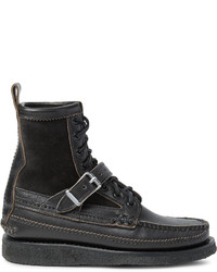 Yuketen Maine Guide Db Suede Panelled Leather Boots