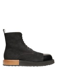 Mobi Suede Leather Laced Boots
