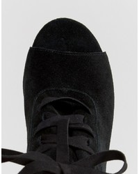 Asos Ressin Suede Lace Up Boots