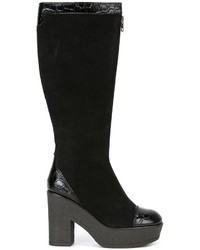 See by Chloe See By Chlo Embossed Detail High Boots