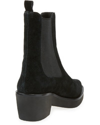 Ash Shake Suede Boots Black