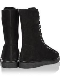 Alexander Wang Sold Out Emmanuel Lace Up Suede Boots