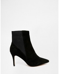 Warehouse Suede Pointed Boot