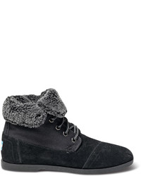 Toms Ash Canvas Suede Utility Boot