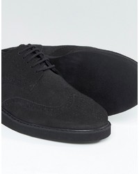 Fred Perry Newburgh Brogue Suede Shoes