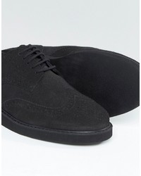 Fred Perry Newburgh Suede Brogue Derby Shoes