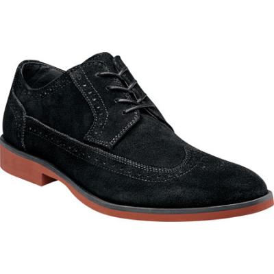 black suede stacy adams