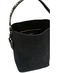 Saint Laurent Embellished Bucket Bag