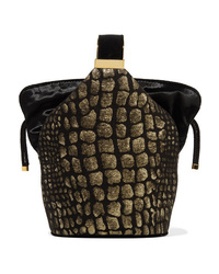 Bienen-Davis Kit Mini Med Metallic Fil Coup Bucket Bag