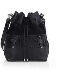 Proenza Schouler Large Leather Suede Ayers Bucket Bag