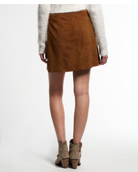 Superdry 70s Suede Skirt