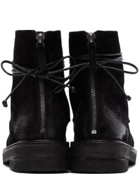Marsèll Black Parrucca Lace Up Boots