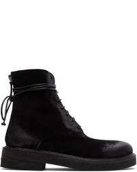 Marsèll Black Parrucca Lace Up Boots