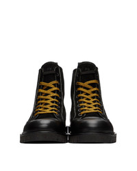 Ps By Paul Smith Black Suede Buhl Boots