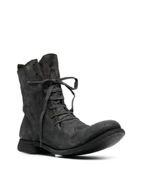 A Diciannoveventitre Distressed Lace Up Boots