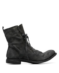 A Diciannoveventitre Distressed Lace Up Boots