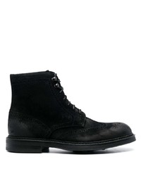 Doucal's Lace Up Fastening Ankle Boots