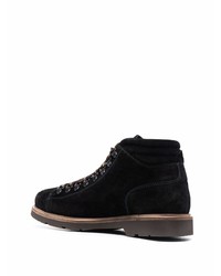 Corneliani Lace Up Leather Boots