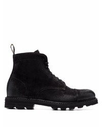Doucal's Lace Up Leather Boots