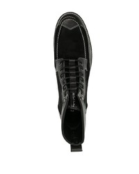 PS Paul Smith Panelled Lace Up Boots