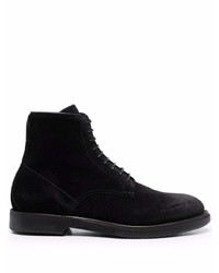 Silvano Sassetti Suede Leather Lace Up Boots